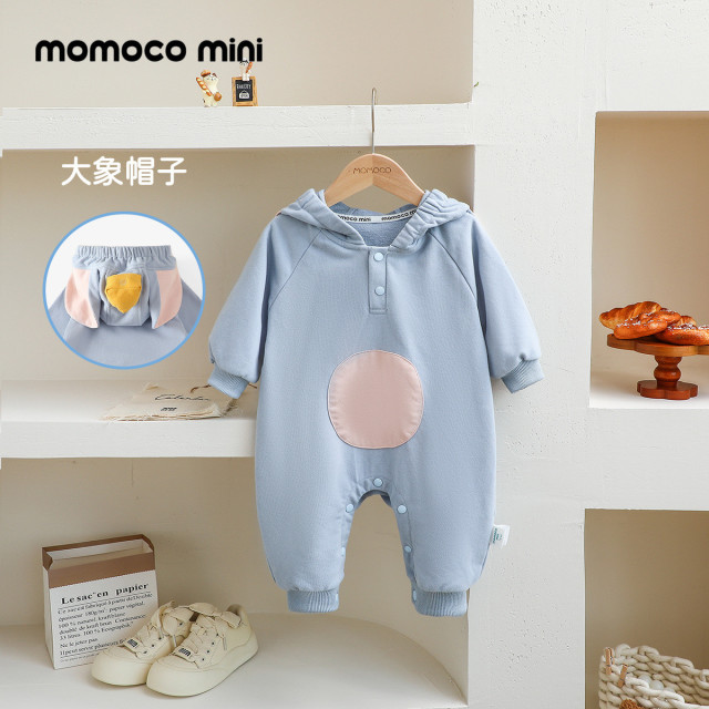 13331815.宝宝爬爬服婴儿连体衣春秋男童新品可爱萌趣连体衣87310690001