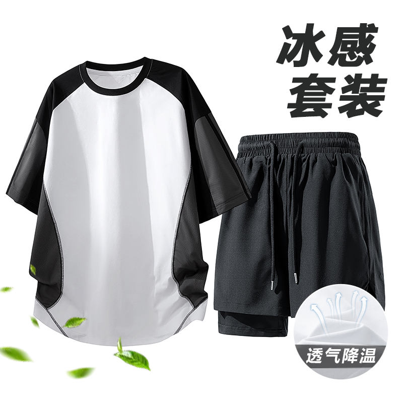 13335609.7-CY夏季新款男式户外潮流休闲套装【7-CY男装XJ】
