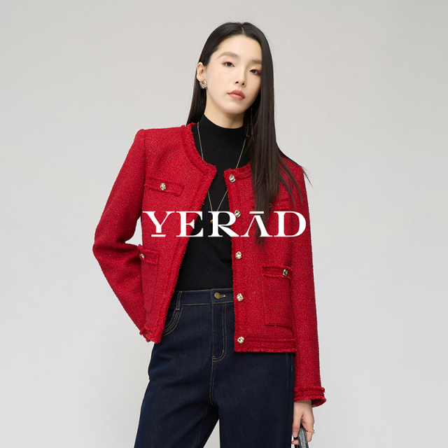 13366629.【娅丽达】圣诞跨年穿搭宽松高级小香风外套女今年衣