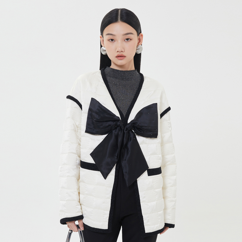 13389250.VIZA VIZA 气质千金风棉服短外套