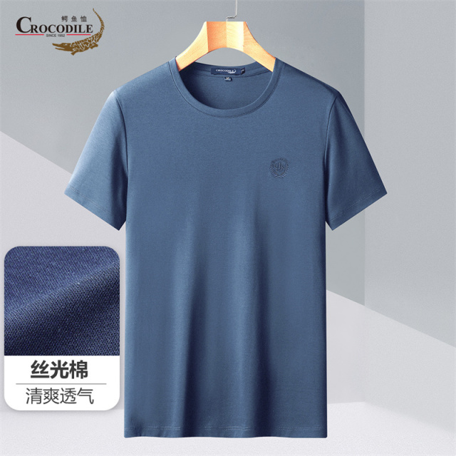 13413672.专柜断码【100%棉】夏季百搭简约休闲短袖男士T恤男