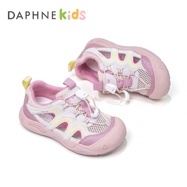 13415764.DAPHNE Kids达芙妮童鞋女童凉鞋2026夏季新款儿童户外休闲鞋软底沙滩鞋女孩包头凉鞋
