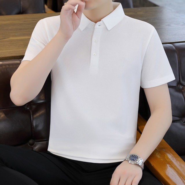 13419534.2026夏季七色百搭休闲纯色POLO衫短袖T恤男
