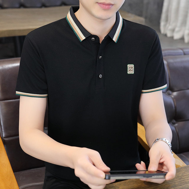 13419573.2026夏季品质Polo青少年时尚舒适休闲短袖