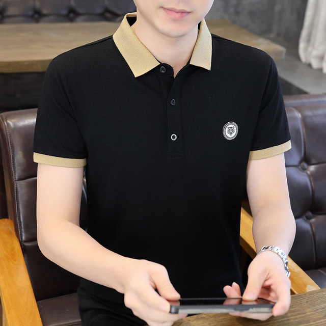 13419538.2026夏季品质Polo青少年百搭舒适休闲短袖