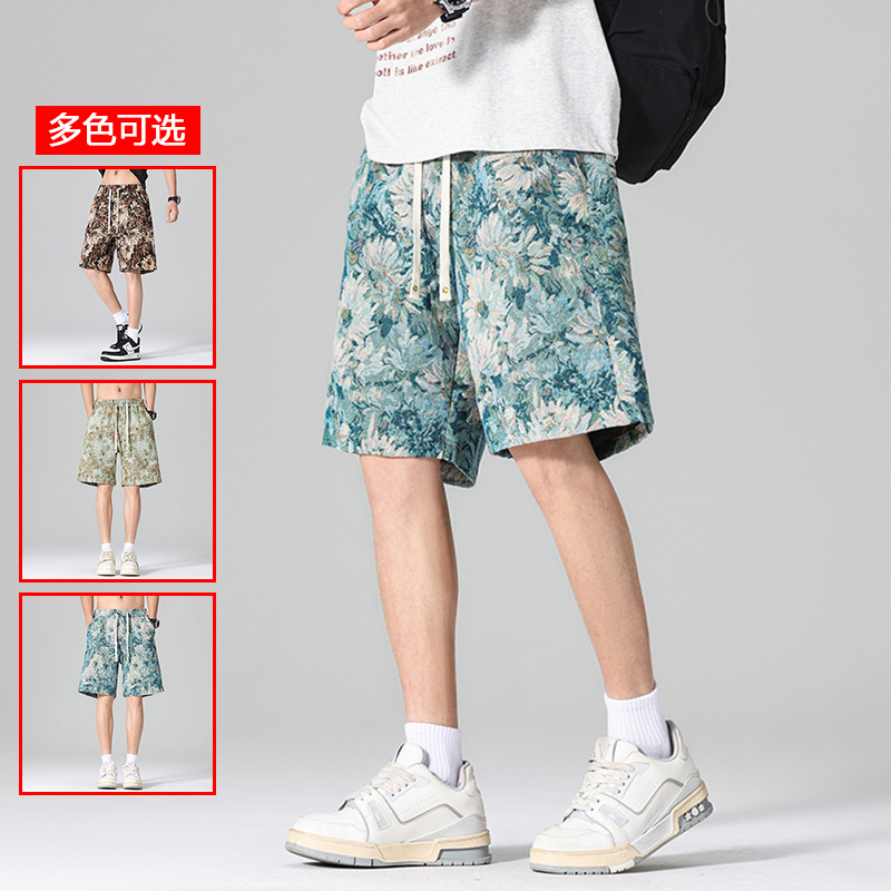 13448071.衣仕梵夏季新款男式假日风潮流休闲五分裤【衣仕梵男装XJ】