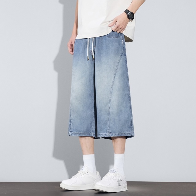 13456290.2026年夏季新品主推休闲百搭牛仔天丝七分裤