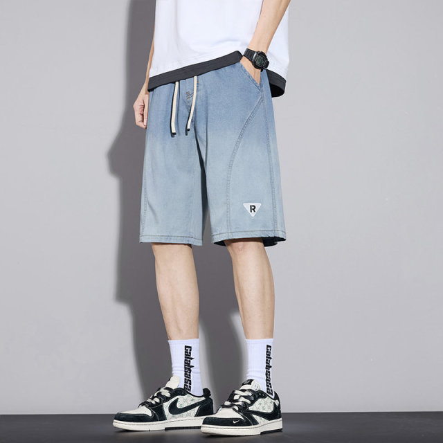 13455946.2026年夏季新品主推莱赛尔天丝牛仔舒适五分短裤