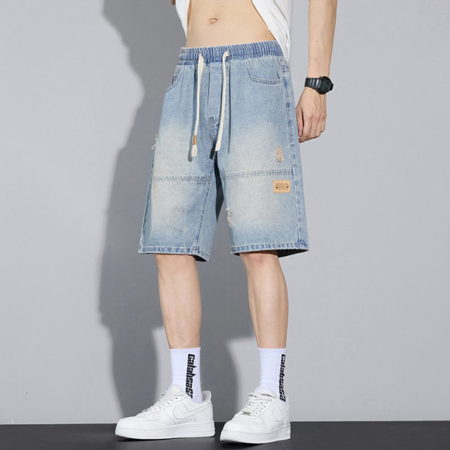 13455924.2026年夏季新品百搭休闲牛仔五分短裤