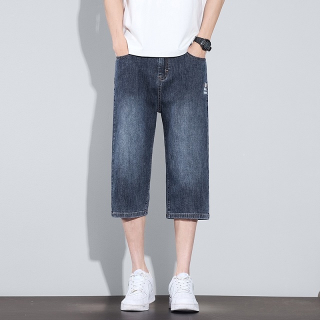 13456319.2026年夏季新品主推百搭弹力牛仔七分裤