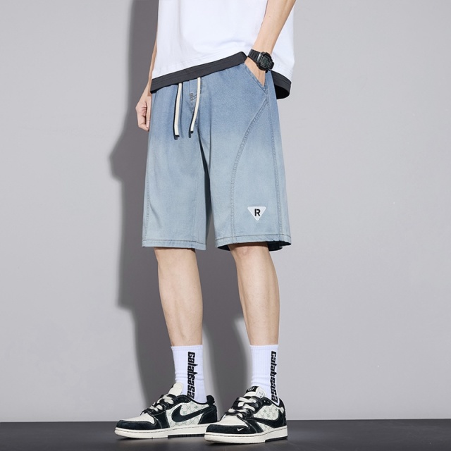 13456309.2026年夏季新品主推莱赛尔天丝牛仔舒适五分短裤