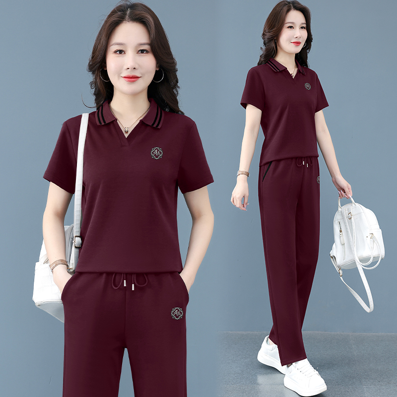 13465935.7-CY夏季上新女式简约时尚运动休闲套装【7-CY女装XJ】