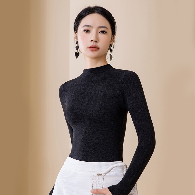 13715663.i.t:CHOCOOLATE秋冬季高领打底上衣女士打底衫