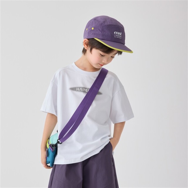 13692943.海妈家童装男童短袖T恤夏装儿童抗菌半袖2026新款中大童夏季上衣