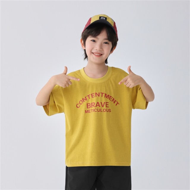 13692349.海妈家童装男童短袖T恤儿童夏季凉感半袖上衣2026新款中大童夏装