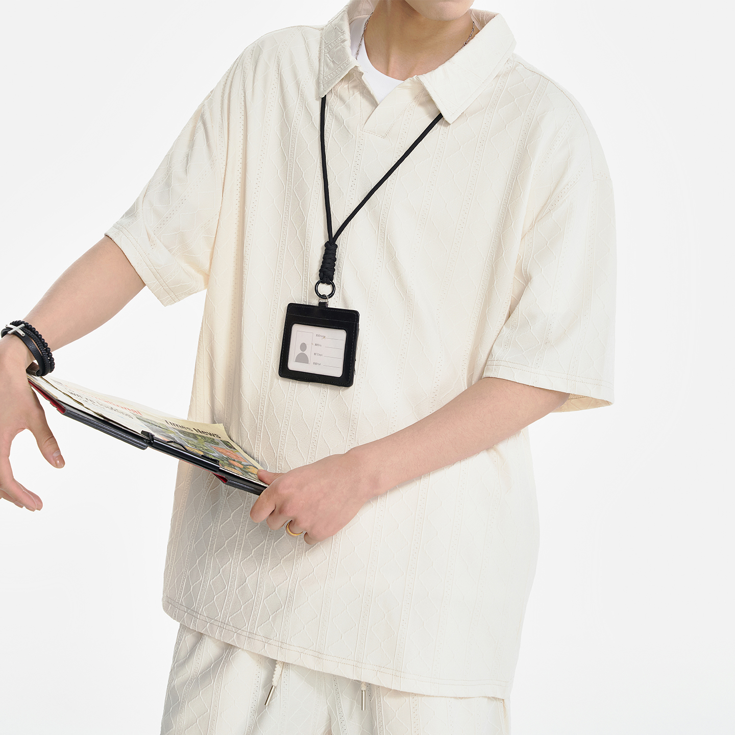 13491003.淘贝鼠夏季上新男式简约翻领潮流短袖T恤【淘贝鼠男装XJ】