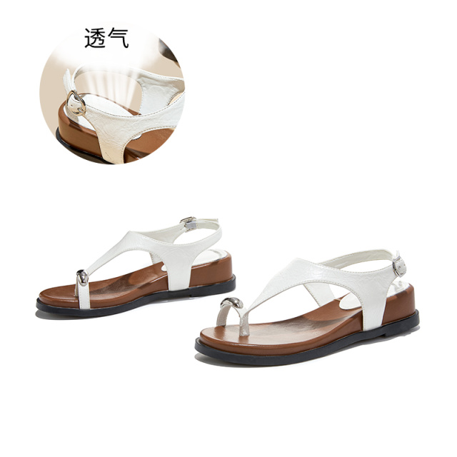 13493273.墨斯本套趾透气凉鞋新款轻便时尚舒适百搭女鞋12922