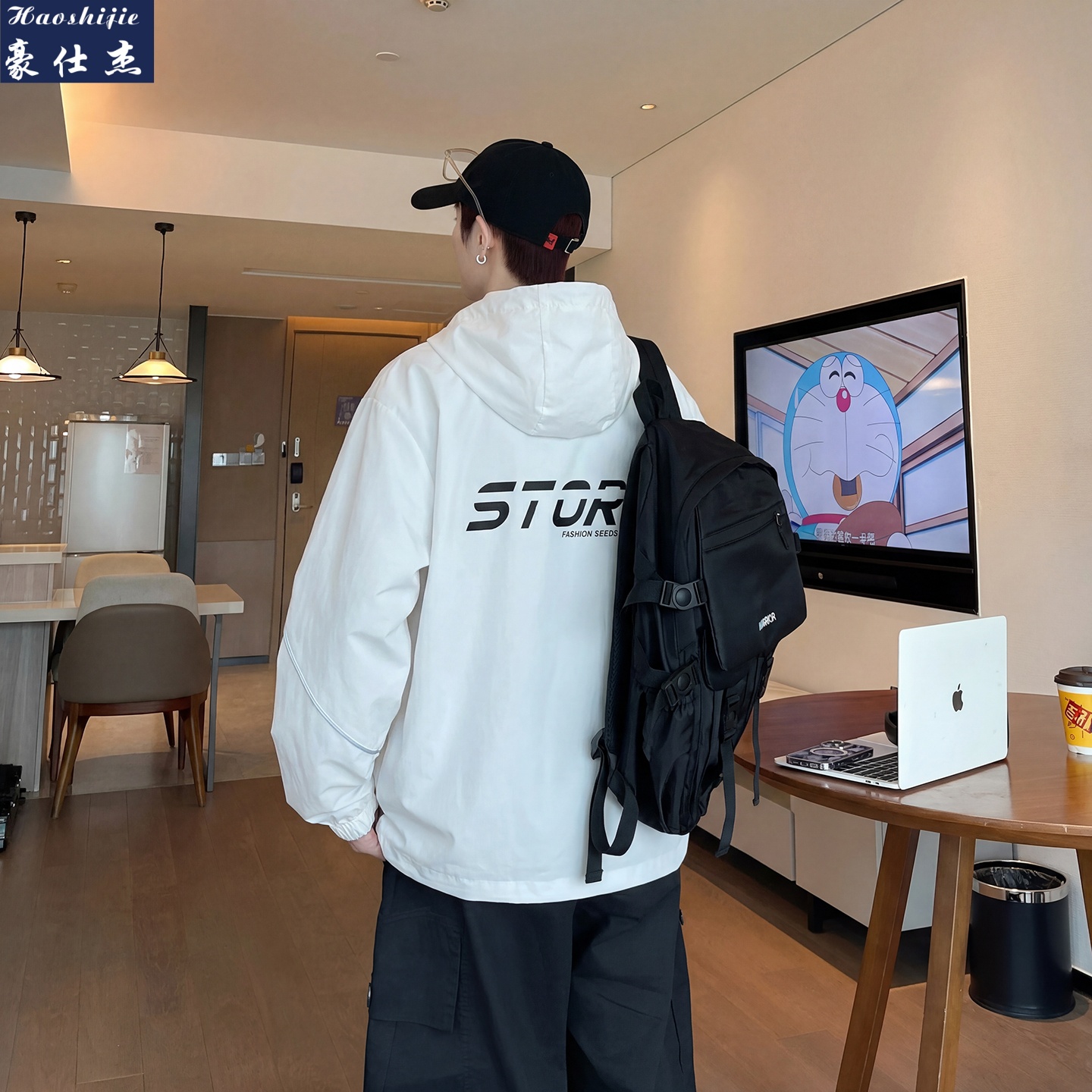 13505954.《简约时尚》夏季新款户外青少年防晒衣男潮流舒适透气外套