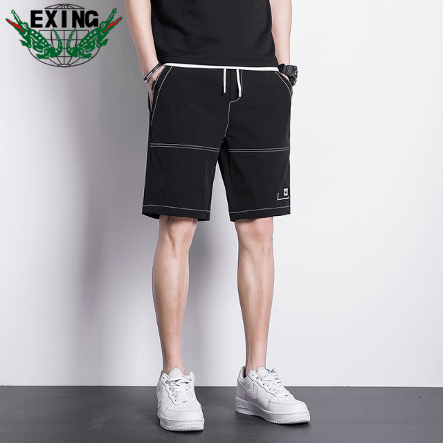13505841.EXING男士时尚夏季休闲速干短裤