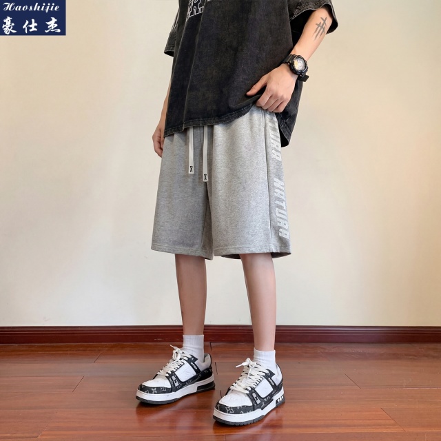 13513146.《百搭潮流》夏季新款五分短裤男士休闲透气百搭短裤速干五分裤