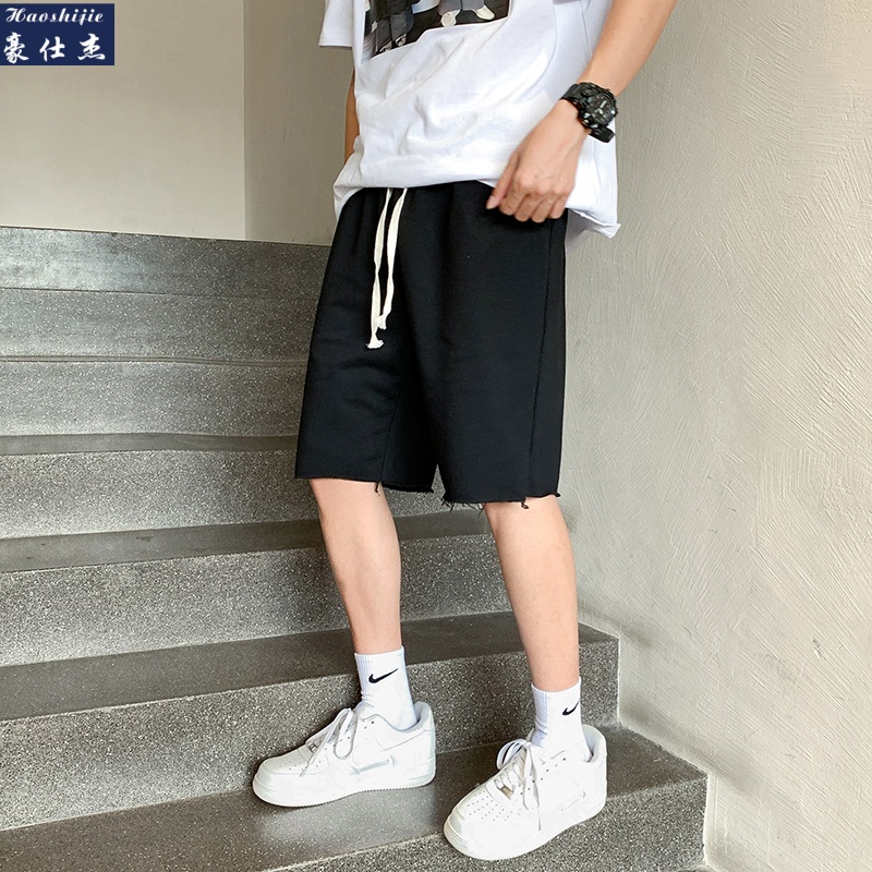 13516068.棉柔舒适运动短裤男五分裤夏季薄款宽松跑步篮球休闲针织外穿