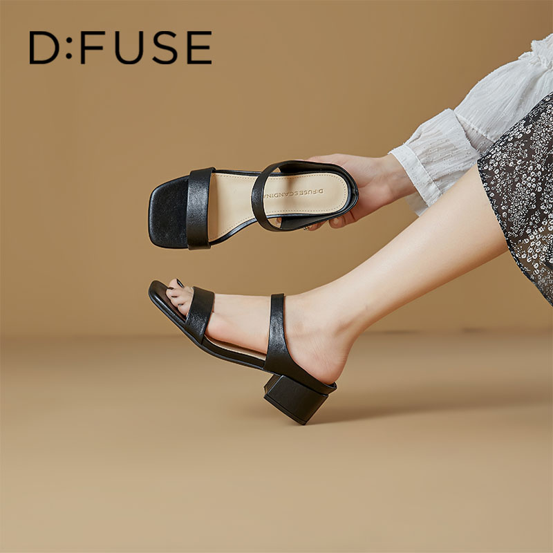 13518404.墨斯本D:Fuse/迪芙斯新款潮流时尚舒适轻便透气女鞋星期六集团DFE111501I