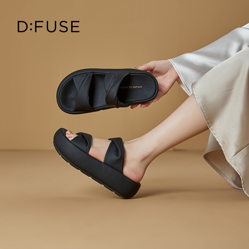 13518399.墨斯本D:Fuse/迪芙斯新款潮流时尚舒适轻便透气女鞋星期六集团DFE211006I