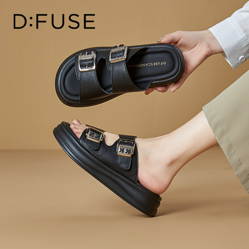 13518391.墨斯本D:Fuse/迪芙斯新款潮流时尚舒适轻便透气女鞋星期六集团DFE211009I