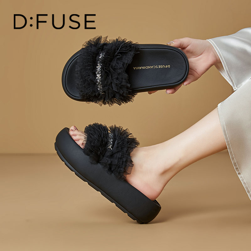 13518410.墨斯本D:Fuse/迪芙斯新款潮流时尚舒适轻便透气女鞋星期六集团DFE211012I