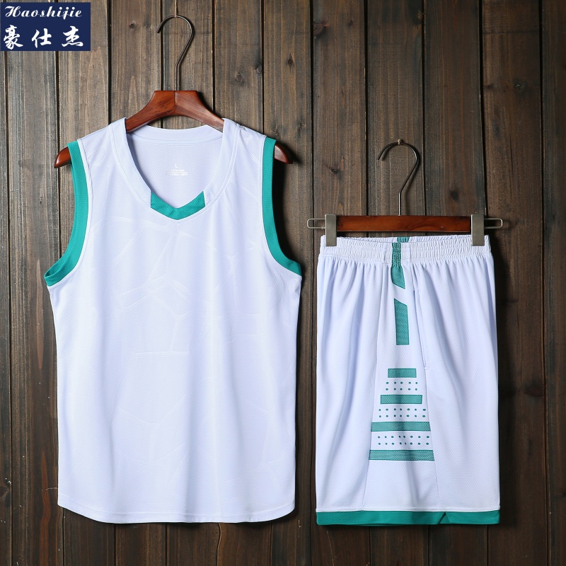 13519778.《休闲舒适》夏季新款篮球服男比赛训练背心球衣青少年运动服