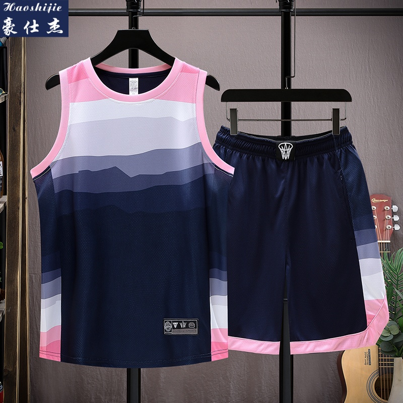 13519770.《冰爽速干》夏季新款球服男运动篮球服比赛训练背心青少年球服男