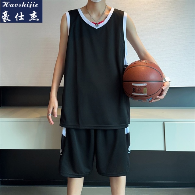 13525138.《速干休闲潮流》夏季篮球服套装男女生运动服比赛训练服