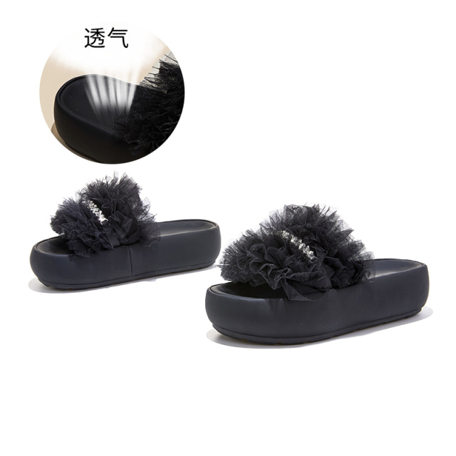 13527502.墨斯本吸膜大底水钻拖鞋女款新款轻便舒适时尚外穿百搭休闲女式拖鞋12790