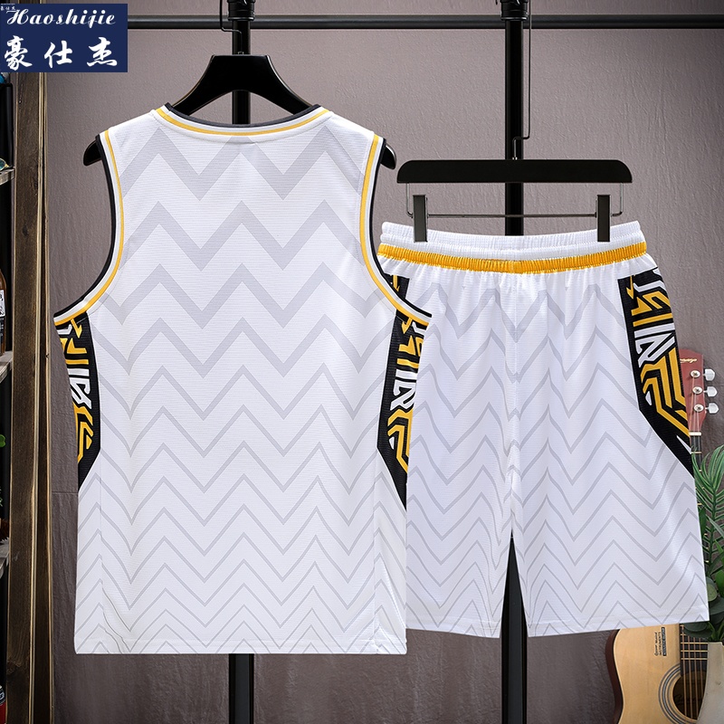 13533825.潮流舒适比赛训练夏季新款篮球服运动套装男青少年