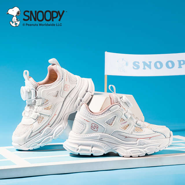 13537933.SNOOPY史努比童鞋厚底增高老爹鞋2026春夏爆款旋转扣鞋子