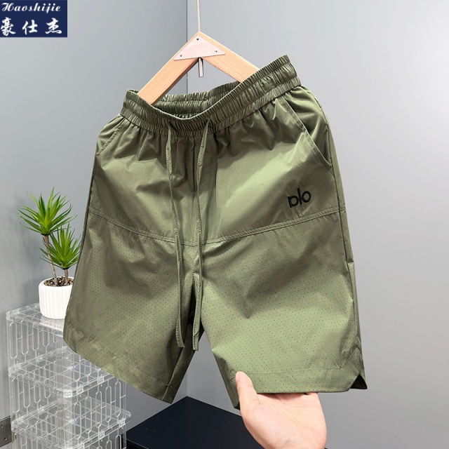 13540395.《百搭潮流》夏季新款百搭潮流刺绣短裤男五分裤休闲裤沙滩裤国风