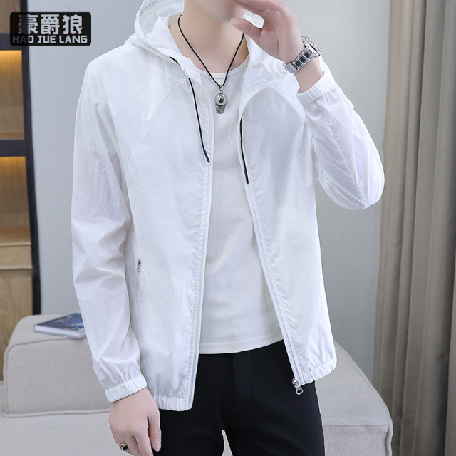 13550984.防晒衣男士夏季薄款透气防紫外线连帽超薄上衣户外钓鱼防晒服外套
