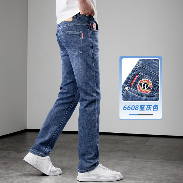 13594859.天丝牛仔裤男夏季薄款2026新款莱赛尔凉感宽松直筒青年冰丝裤子