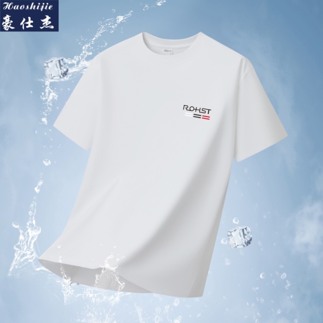 13619292.《百搭潮流》夏季新款短袖男日系百搭圆领半截袖t恤衫