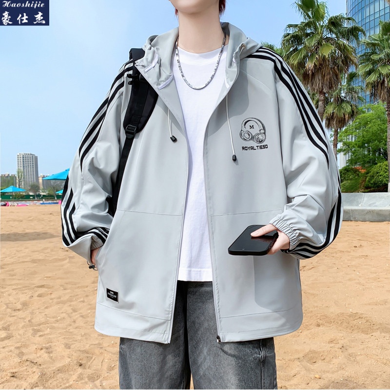 13622754.《时髦百搭》夏季新款百搭潮流防晒衣男女速干户外防晒外套