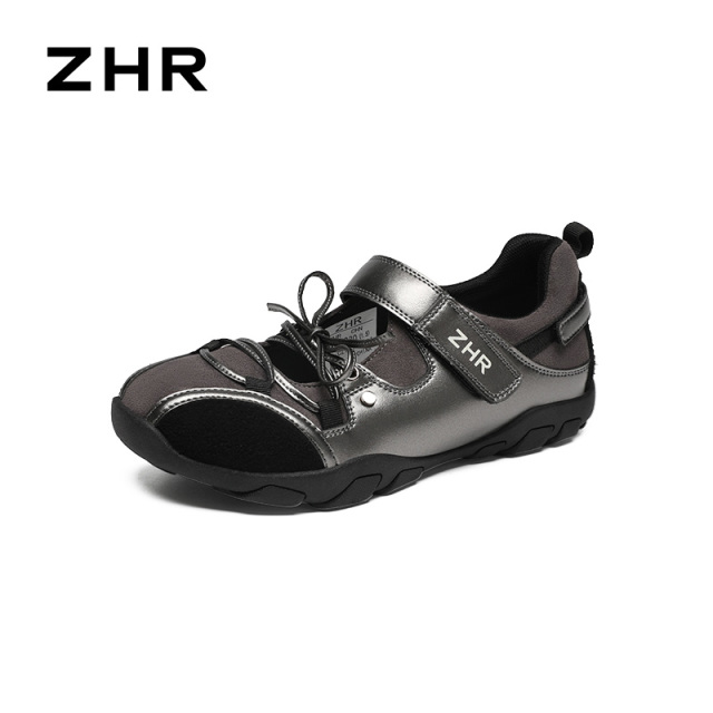 13844624.【ZHR则则】运动玛丽珍鞋圆头魔术贴厚底女鞋[超纤+羊京绒+牛纤绒]