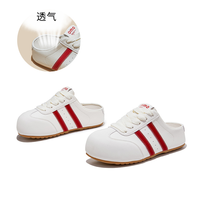 13661110.墨斯本经典拼色厚底包头拖鞋新款潮流时尚舒适轻便透气百搭休闲女式拖鞋12822