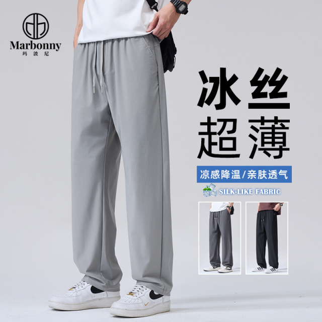13662217.春夏新品主推四面弹直筒轻商务休闲裤