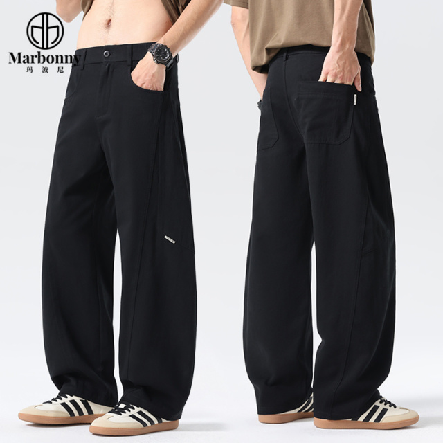 13667383.春夏新品主推洗水棉布弯刀工装裤