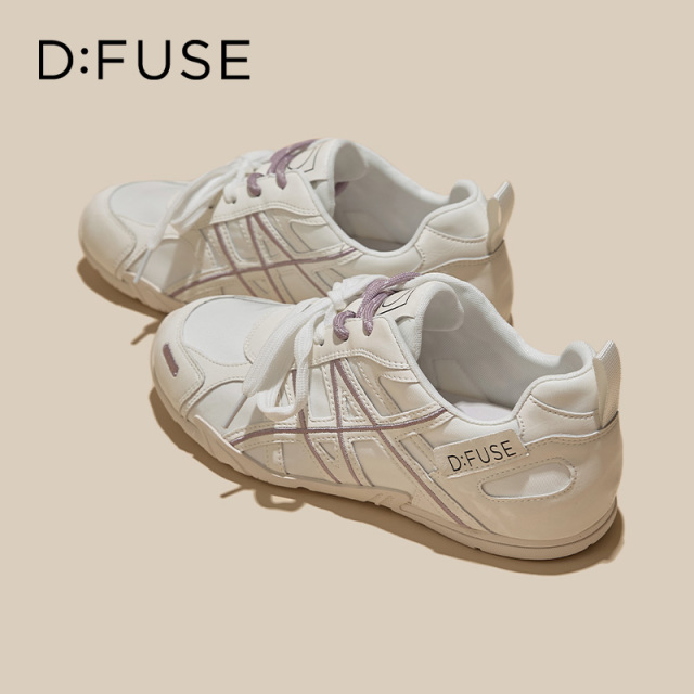 13670014.墨斯本D:Fuse/迪芙斯新款韩系双带厚底运动休闲女鞋星期六集团DFE111235J