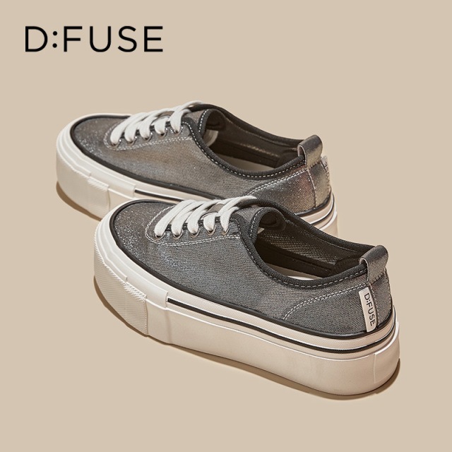 13670001.墨斯本D:Fuse/迪芙斯新款轻薄透气厚底韩系女休闲鞋星期六集团DFE111246J