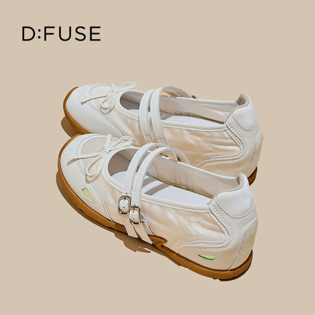 13670019.墨斯本D:Fuse/迪芙斯新款芭蕾风运动百搭休闲女单鞋星期六集团DFE111116J