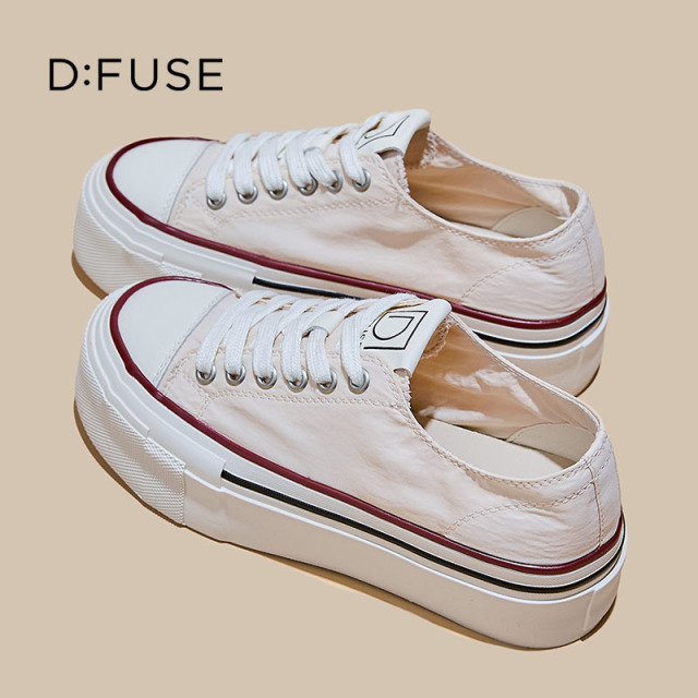 13670006.墨斯本D:Fuse/迪芙斯新款圆头简约气质时尚厚底女休闲鞋星期六集团DFE111258J