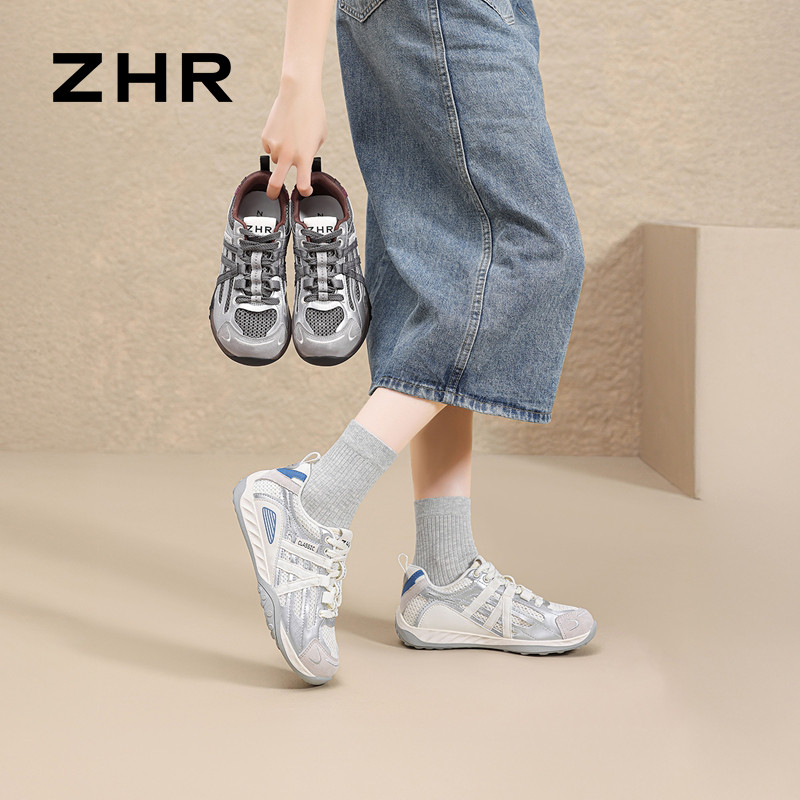 13844695.【ZHR则则】阿甘鞋圆头平底系带女鞋[猪皮软垫]