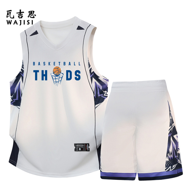 13676610.休闲运动服男套装舒适篮球服夏季青少年冰丝速干无袖背心短裤男款